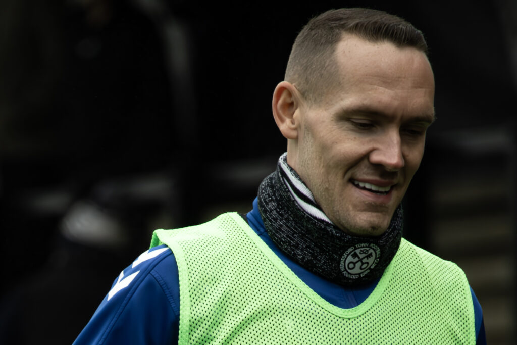 Close up of Chris Hussey